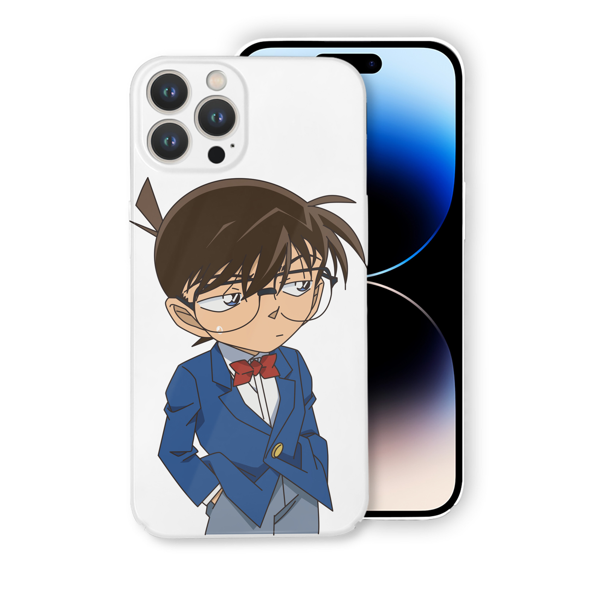 （画像用） 名探偵コナン 江戸川 コナン Detective Conan Conan Edogawa 【iPhone 14シリーズ対応】ハードケース